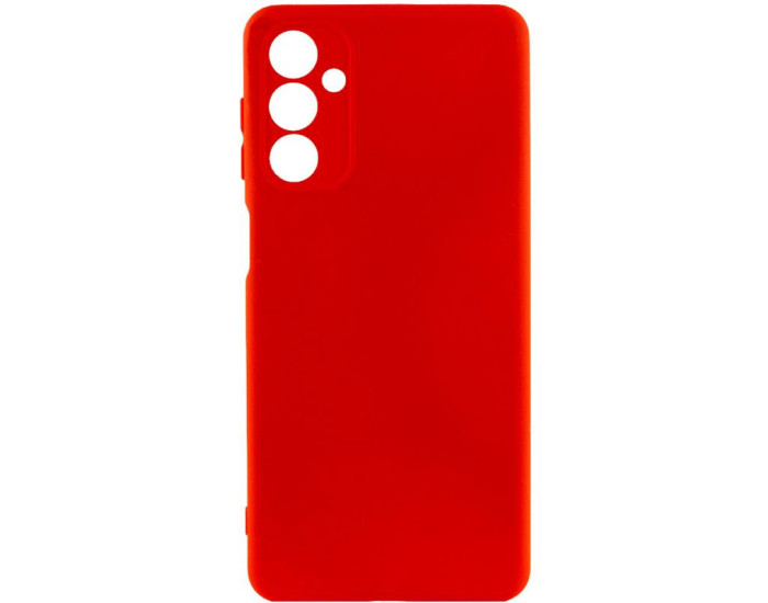 Чохол-силікон Getman Liquid Silk Full Camera Infinix Hot 60i /60, темно-червоний