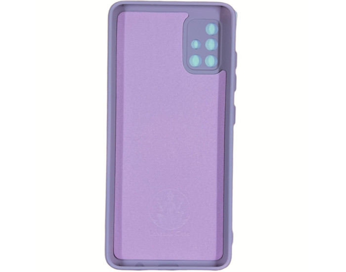 Чехол-силикон Lakshmi Full Camera Samsung A51 (Розовый / Pink Sand)