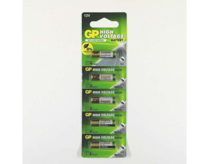 Батарейка GP 27A / 12V (цена за 1шт)