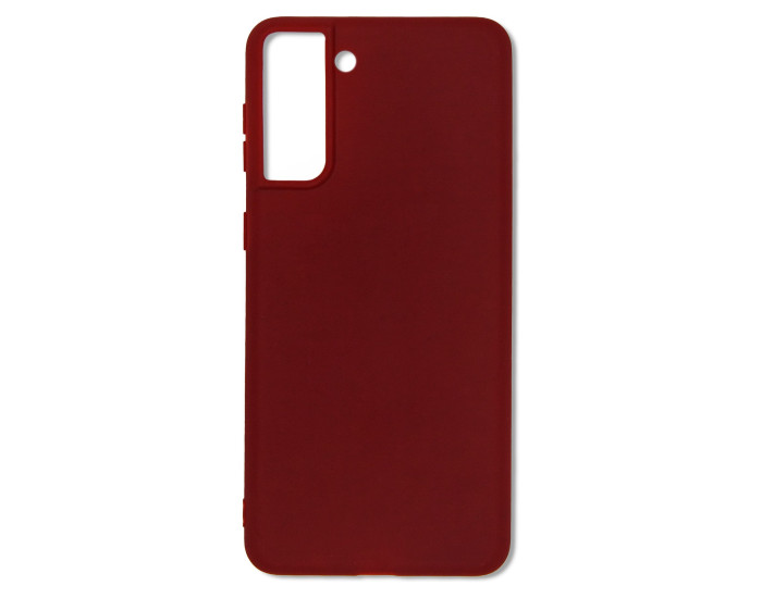 Чехол-силикон Candy Samsung S21 Plus, Marsala