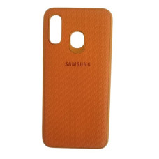 Чехол-силикон Plexus Case Samsung A405, оранжевый