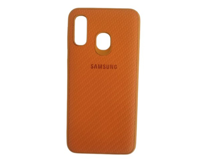 Чехол-силикон Plexus Case Samsung A405, оранжевый