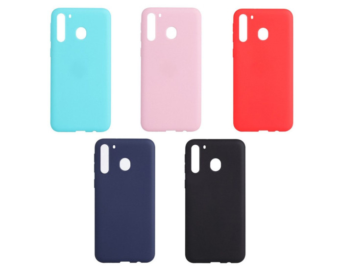 Чехол-силикон Full Soft Case Samsung A215 A21, Black