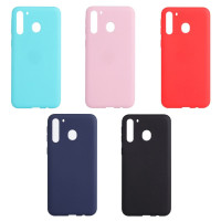 Чехол-силикон Full Soft Case Samsung A215 A21, Blue