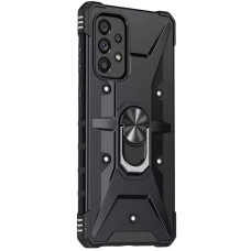 Чехол-силикон Ударопрочный Pathfinder Ring Samsung A13 4G /A23 4G /M13 4G /M23 5G /A04s (Черный / Black)