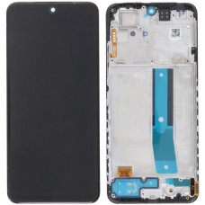 Дисплей с сенсорным экраном (модуль) Xiaomi Poco M4 Pro 4G /Redmi Note 11 /Redmi Note 11S /Redmi Note 12S, черный с рамкой, переклейка