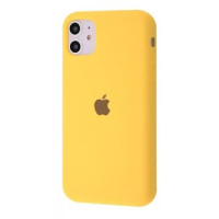 Чехол-силикон оригинал Full Cover Soft Matte iPhone 11, New yellow