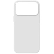 Чехол-силикон оригинал Full Soft Matte NO LOGO with MagSafe iPhone 17 Pro, белый