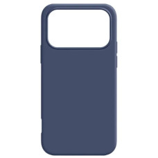 Чехол-силикон оригинал Full Soft Matte (no logo) with MagSafe iPhone 17 Pro, темно-синий