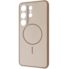 Чехол-силикон Proove Softline Case with MagSafe Ring Samsung S26 Ultra, бежевый