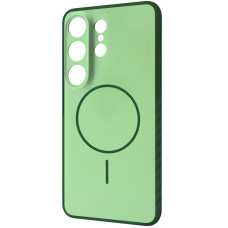 Чехол-силикон Proove Softline Case with MagSafe Ring Samsung S26 Ultra, зеленый