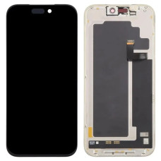 Дисплей з сенсорним екраном (модуль) iPhone 17 Pro, чорний, DD-OLED (без помилки)