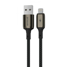 Кабель Proove Dense Metal USB to Lightning (2.4A/1m) черный