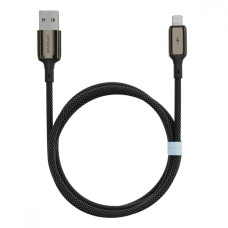 Кабель Proove Dense Metal USB to Lightning (2.4A/1m) черный