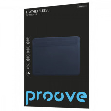 Чохол-конверт Proove Leather Sleeve MacBook 13"/13,3", синій