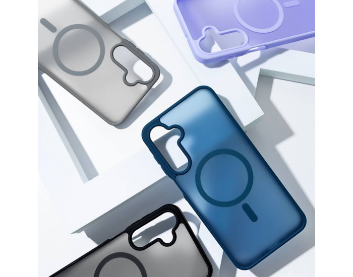 Чохол-силікон WAVE Matte Color Case with MagSafe Google Pixel 9 /9 Pro /10 /10 Pro, чорний