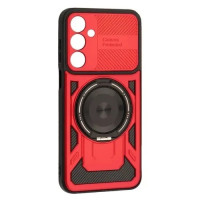 Чехол-силикон Protective Ring MagSafe Samsung A17 4G/5G, Red