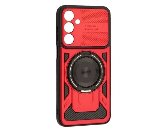 Чехол-силикон Protective Ring MagSafe Samsung A17 4G/5G, Red