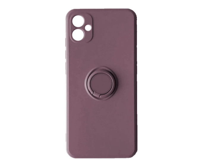 Чехол-силикон Ring Case Samsung A04s /A13 5G (A047 / A136U) Cherry purple