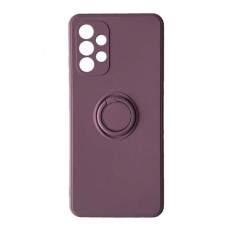 Чехол-силикон Ring Case Samsung A125 A12 /M127 M12, Cherry purple
