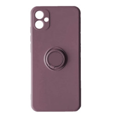 Чехол-силикон Ring Case Samsung A065 A06, Cherry purple