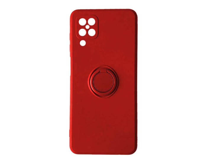 Чехол-силикон Ring Case Samsung A125 A12/ M127 M12, Red