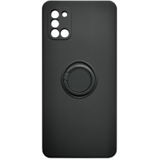 Чехол-силикон Ring Case Samsung A315 A31, Black
