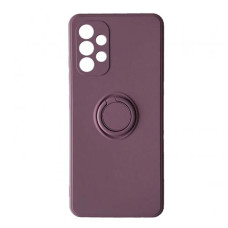 Чехол-силикон Ring Case Samsung A325 A32, Cherry purple
