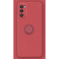 Чехол-силикон Ring Case Samsung S20 FE /S20 Lite (G780) Red