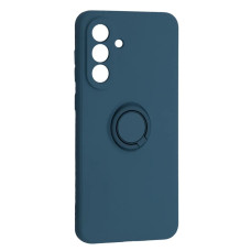 Чехол-силикон Ring Case Samsung S21 Plus, Dark blue