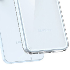 Чехол-силикон SGP Ultra Hybrid Samsung S25 Plus, прозрачный