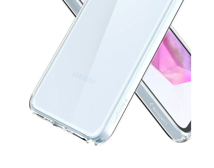 Чехол-силикон SGP Ultra Hybrid Samsung S25 Plus, прозрачный