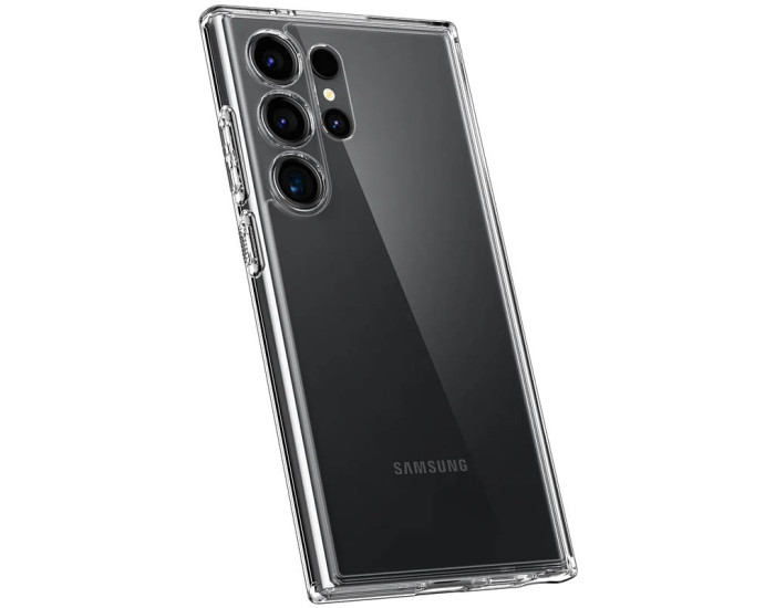 Чехол-силикон SGP Ultra Hybrid Samsung S25 Ultra, прозрачный