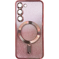 Чехол-силикон Shiny Case with MagSafe Samsung S23 Plus, Red