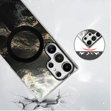 Чехол-силикон Shiny Mountain MagSafe Samsung S25 Ultra, Black