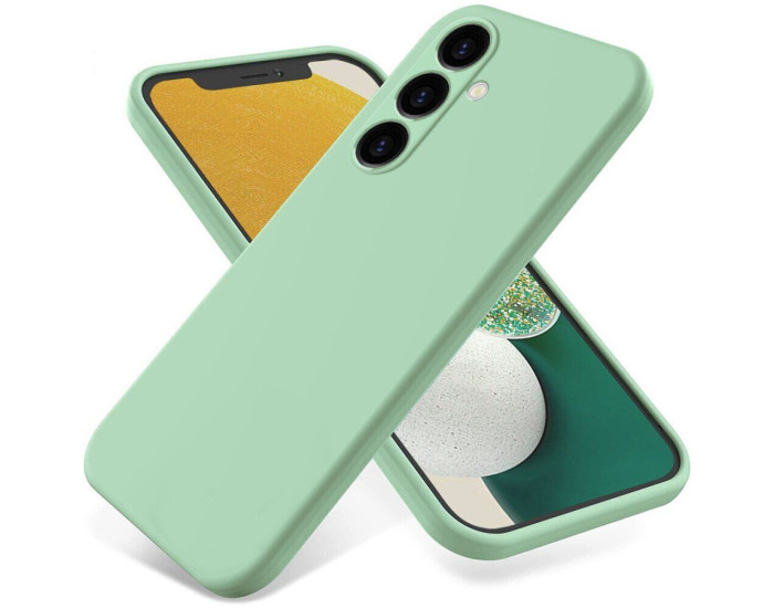 Чехол-силикон Smitt Samsung S23 FE, зеленый
