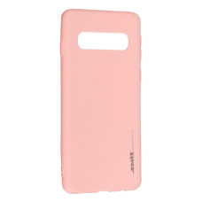 Чохол-силікон Smtt Samsung S10, Рожевий