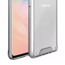 Чехол-силикон Space Case transparent Samsung S25 FE, прозрачный																				