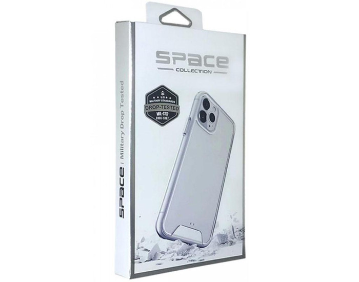 Чехол-силикон Space Case transparent Samsung S25 FE, прозрачный																				