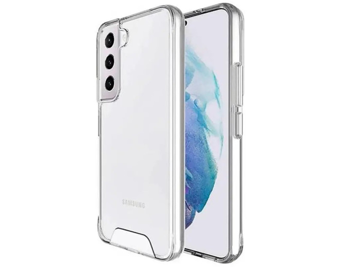 Чехол-силикон Space Case Samsung S25 FE, прозрачный															