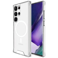 Чехол-силикон Space Case with MagSafe Samsung S26 Ultra, прозрачный															