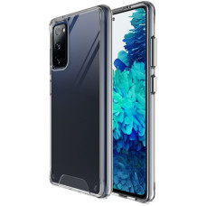 Чехол-силикон Space Collection Samsung S20 FE, прозрачный																				