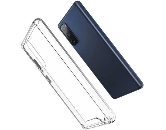 Чехол-силикон Space Collection Samsung S20 FE, прозрачный																				