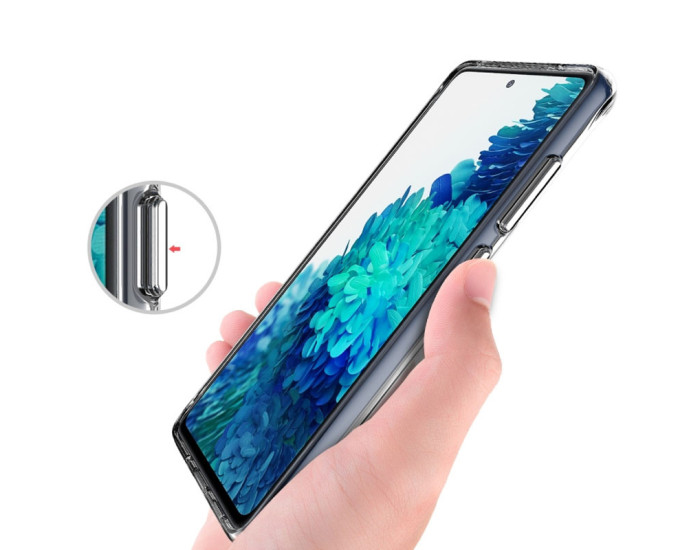 Чехол-силикон Space Collection Samsung S20 FE, прозрачный																				
