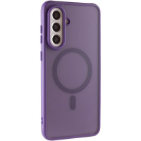 Чехол-силикон TPU Bloom with MagSafe Samsung A57 5G, Purple