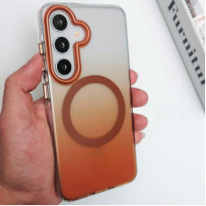 Чехол-силикон TPU+PC Phantom with MagSafe Samsung S26 Plus, Rose gold