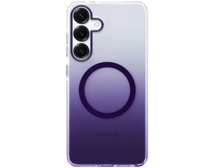 Чехол-силикон TPU+PC Phantom with MagSafe Samsung S26 Plus, Purple