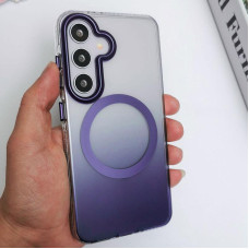 Чехол-силикон TPU+PC Phantom with MagSafe Samsung S26 Plus, Purple
