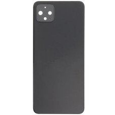 Задня панель корпуси для Google Pixel 4 XL, з склом камери, чорна, оригінал