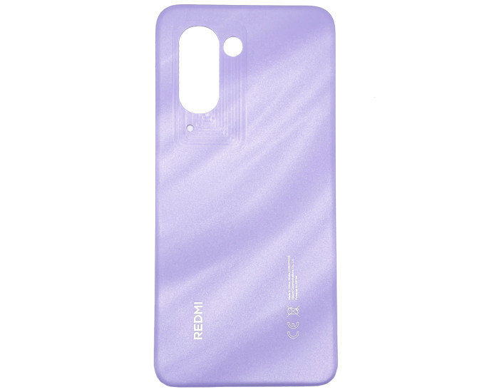 Задня панель корпуси для Xiaomi Redmi 15 4G Global, фіолетова, оригінал